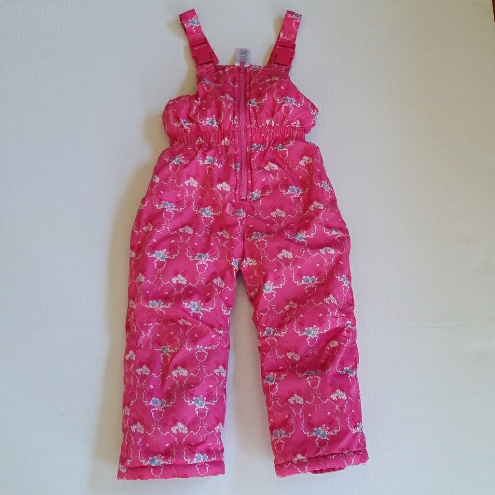 EUC Disney princess snow bibs